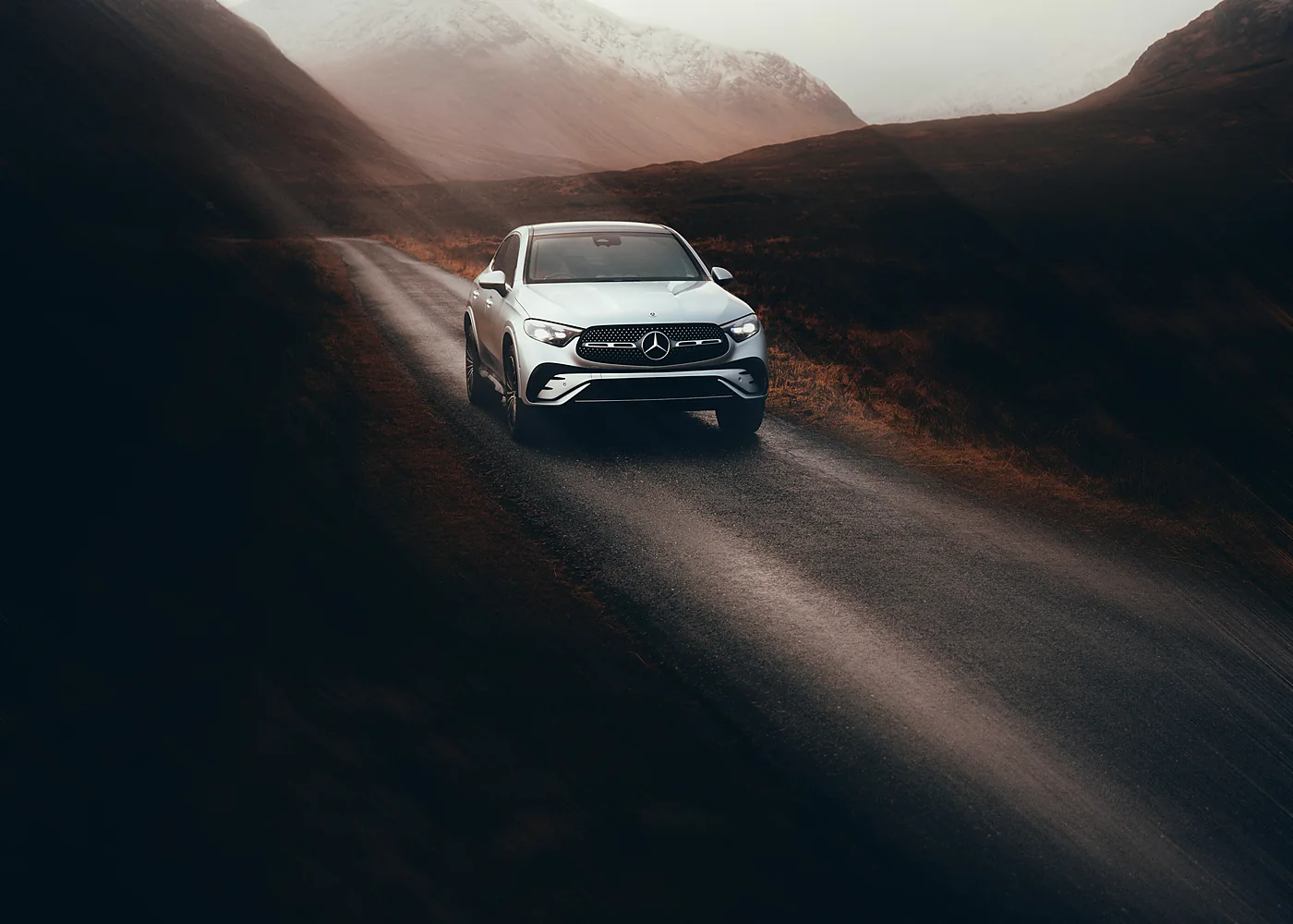 Private scenic road journey